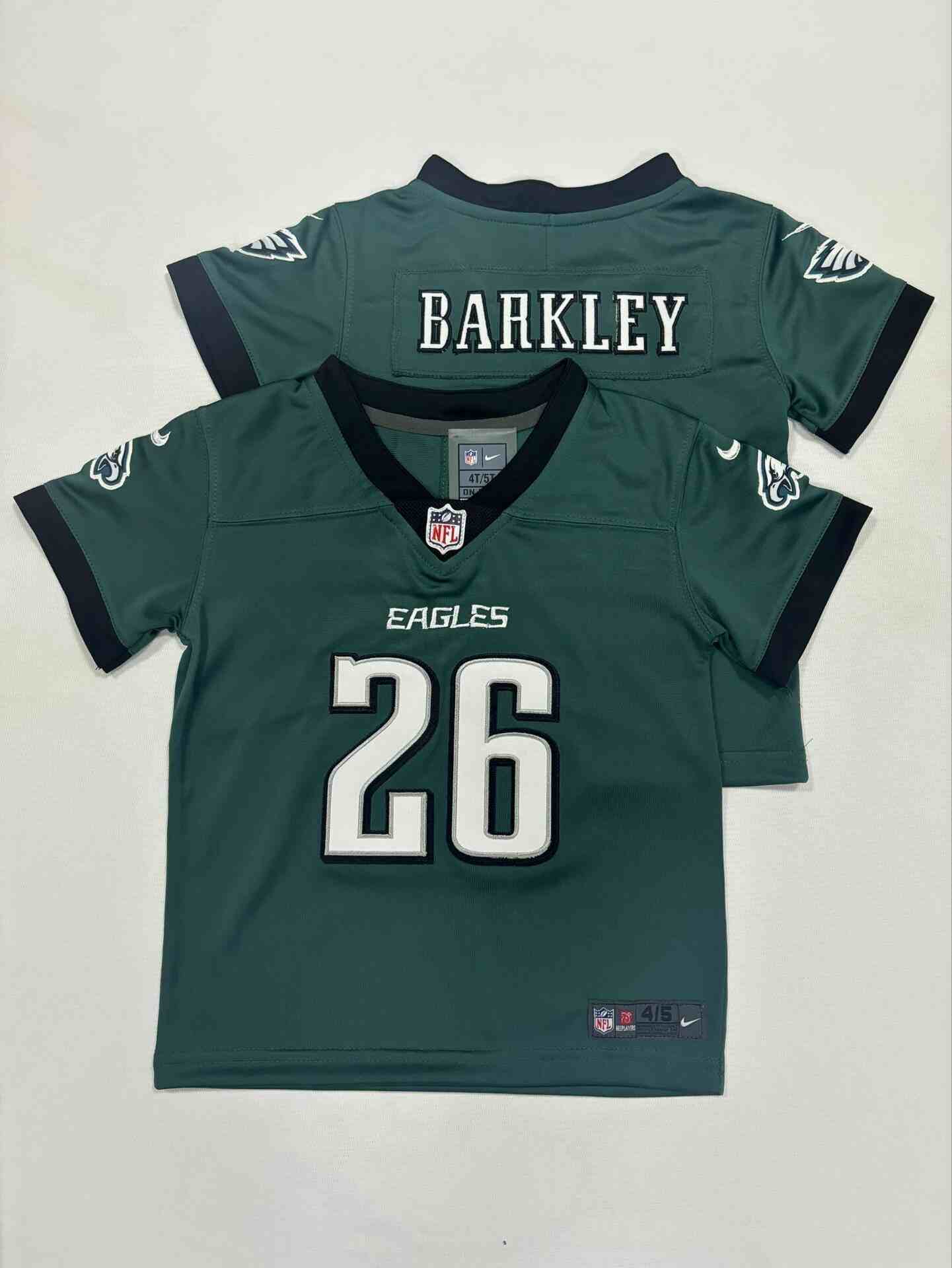 Toddler Philadelphia Eagles #26 Saquon Barkley Green Vapor Untouchable Limited Stitched Jersey