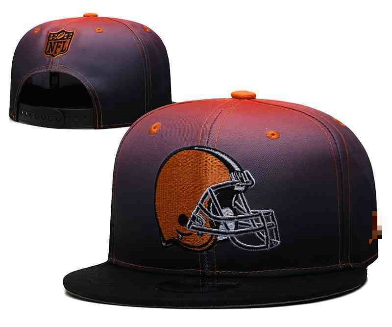 CLEVELAND BROWNS HAT SNAPBACKS  YD33147