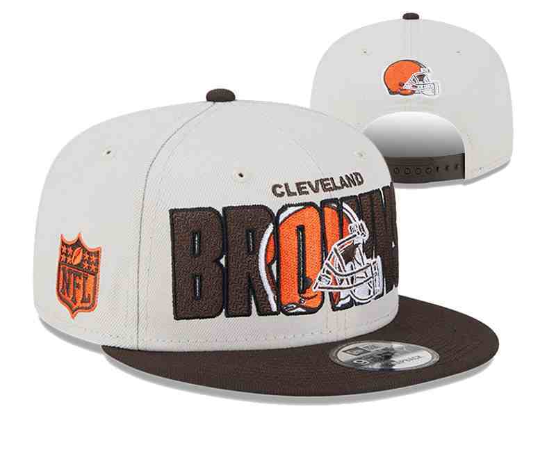 CLEVELAND BROWNS HAT SNAPBACKS  YD33159