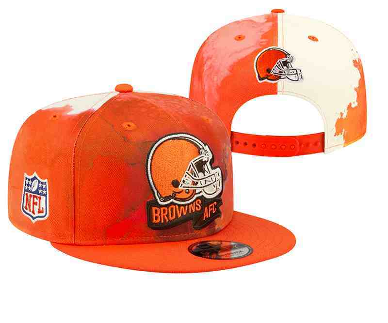 CLEVELAND BROWNS HAT SNAPBACKS  YD33153