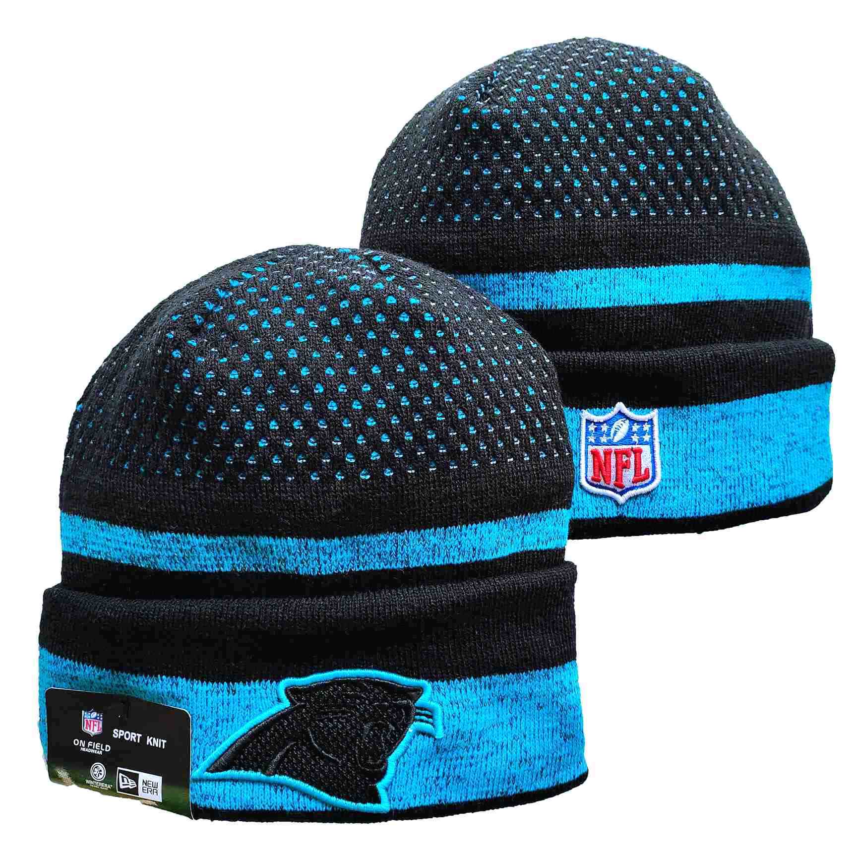 CAROLINA PANTHERS HAT KNIT YD330770