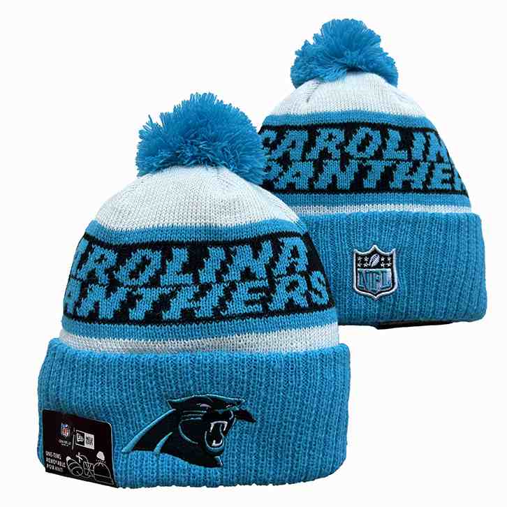 CAROLINA PANTHERS HAT KNIT YD330781