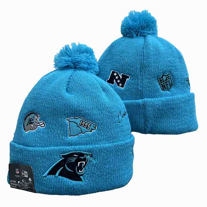 CAROLINA PANTHERS HAT KNIT YD330779