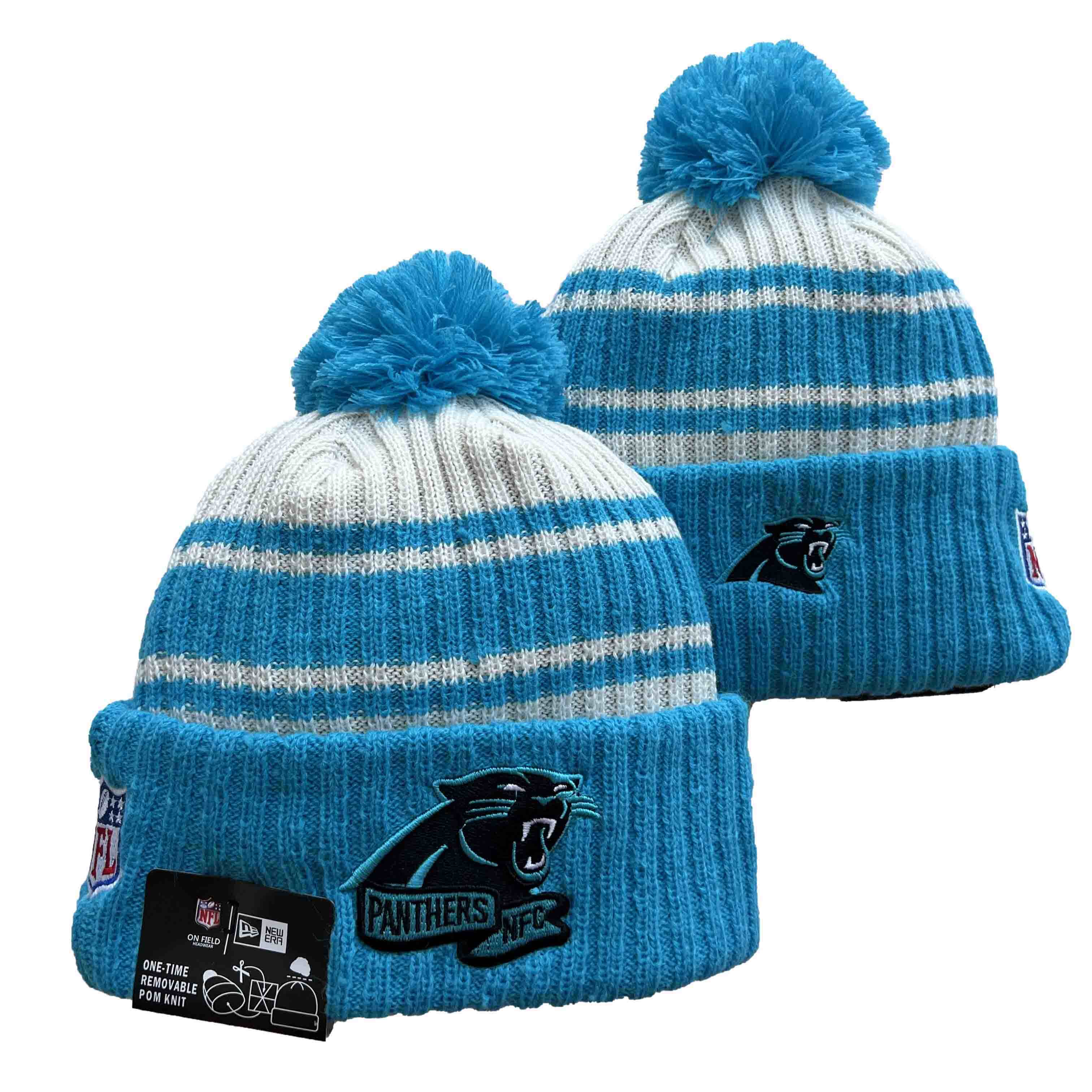 CAROLINA PANTHERS HAT KNIT YD330774