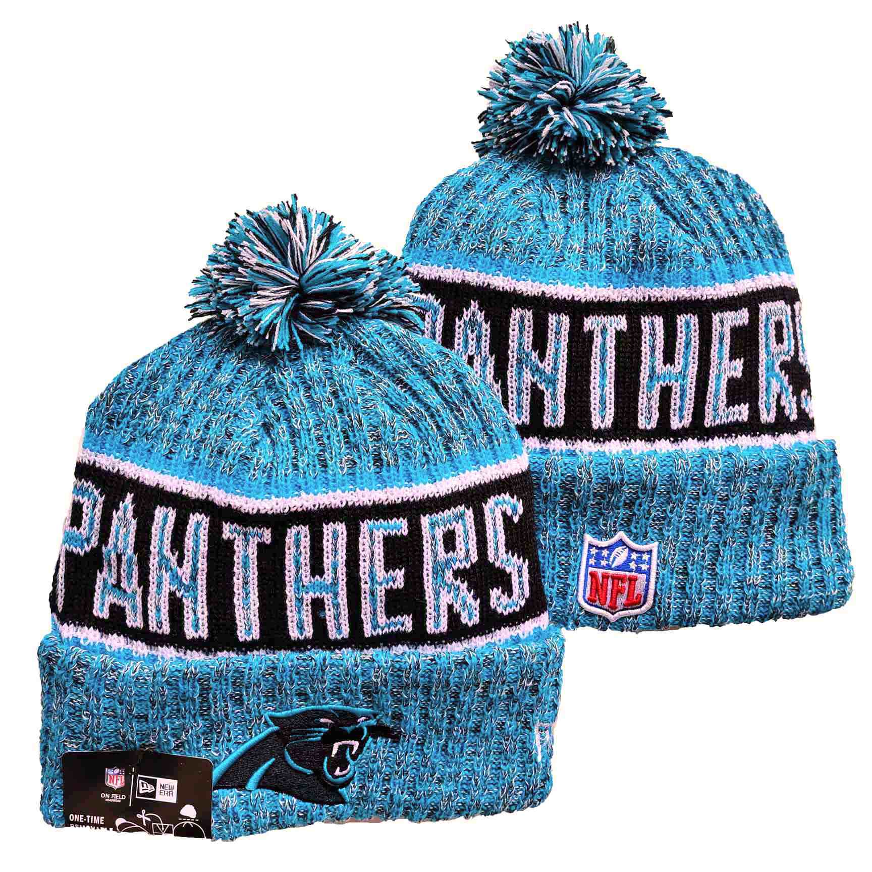 CAROLINA PANTHERS HAT KNIT YD330765