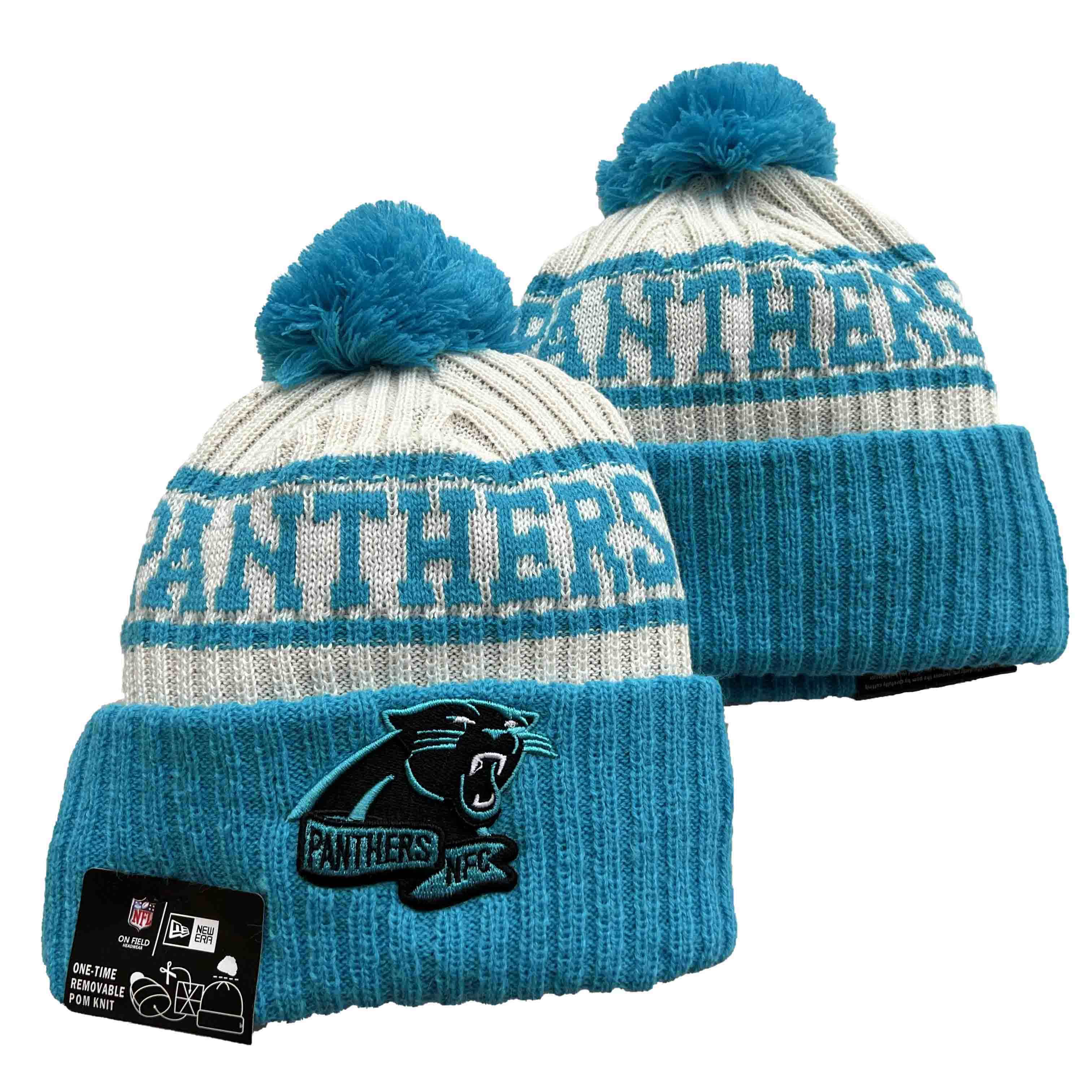 CAROLINA PANTHERS HAT KNIT YD330776