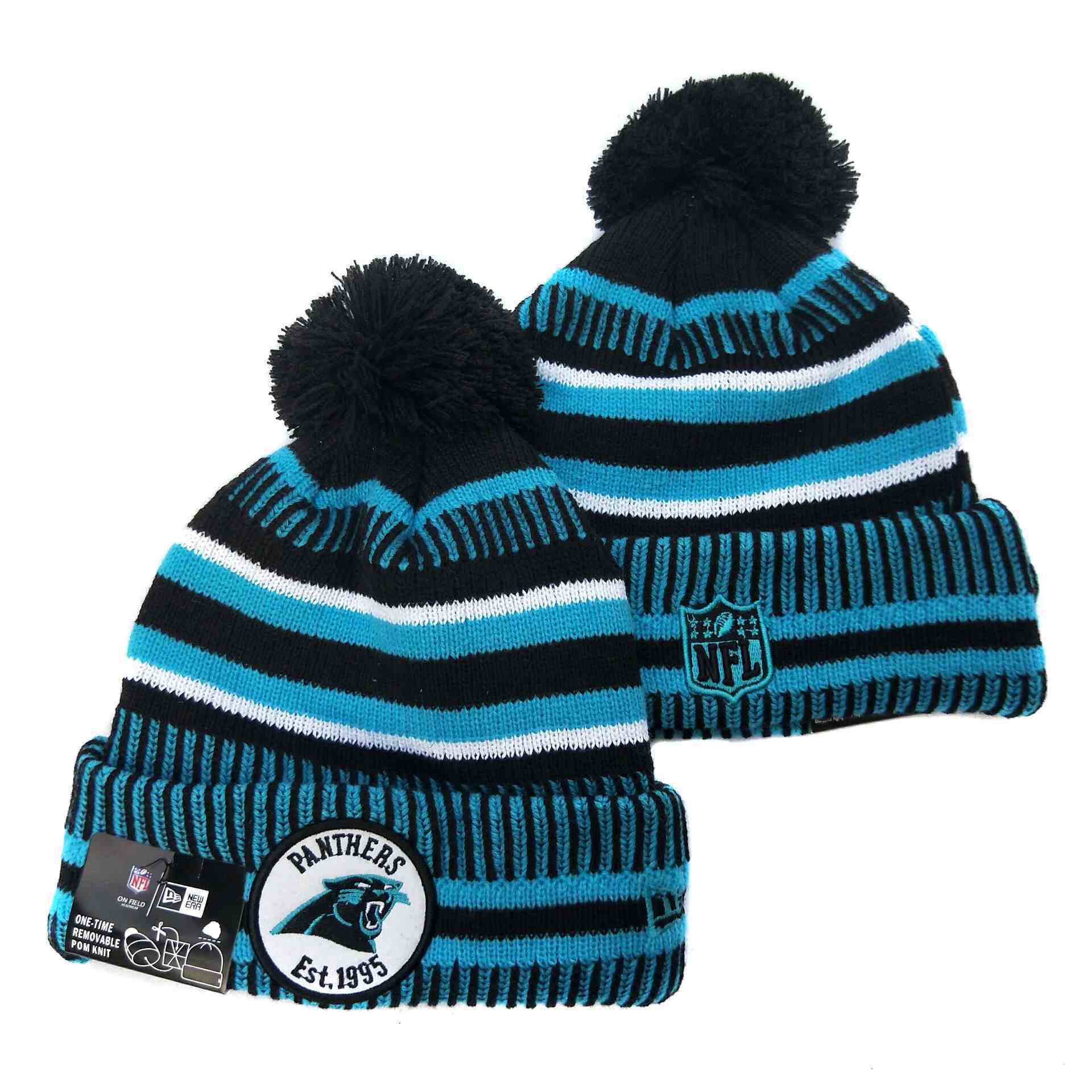 CAROLINA PANTHERS HAT KNIT YD330751