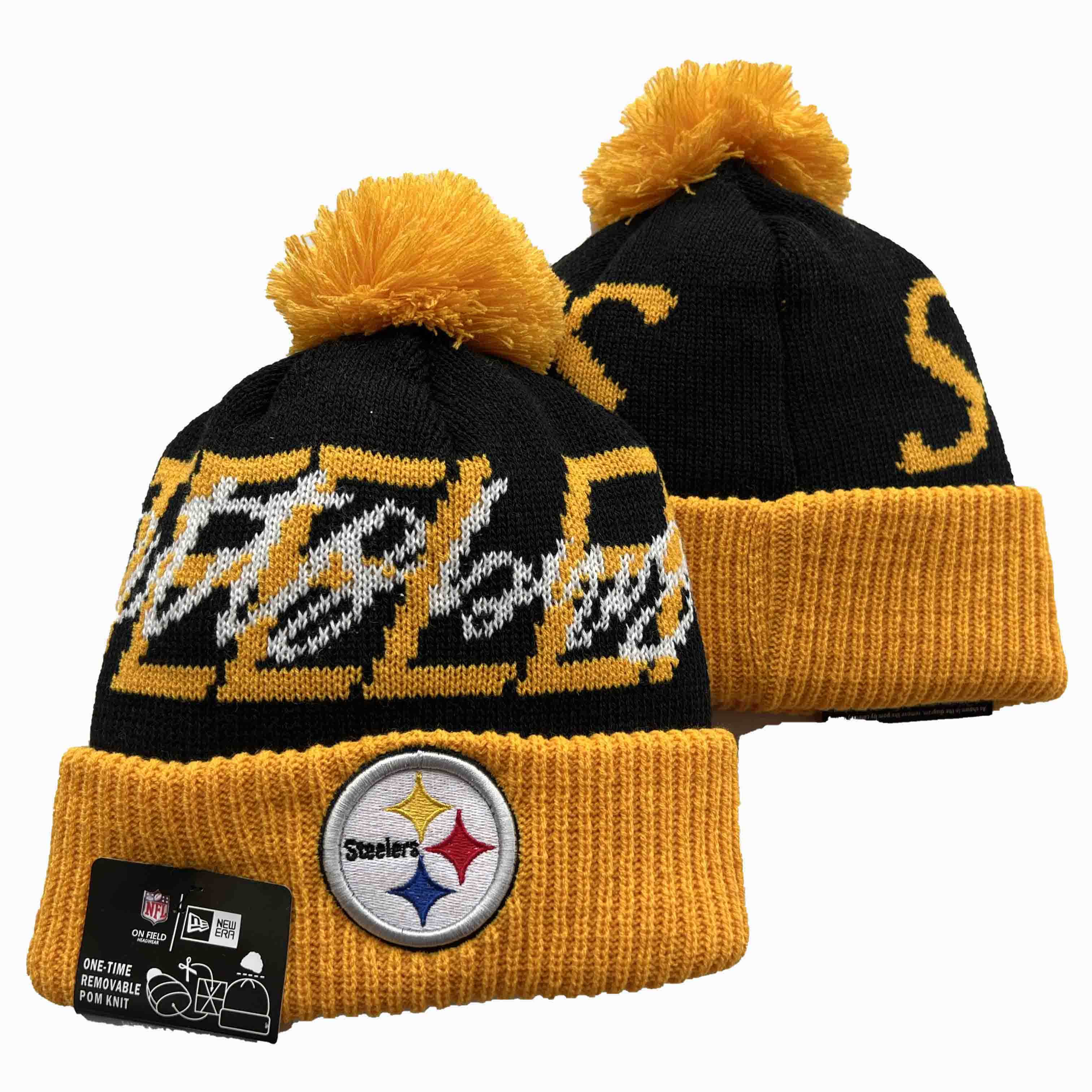 Pittsburgh Steelers HAT KNIT  YD3322119