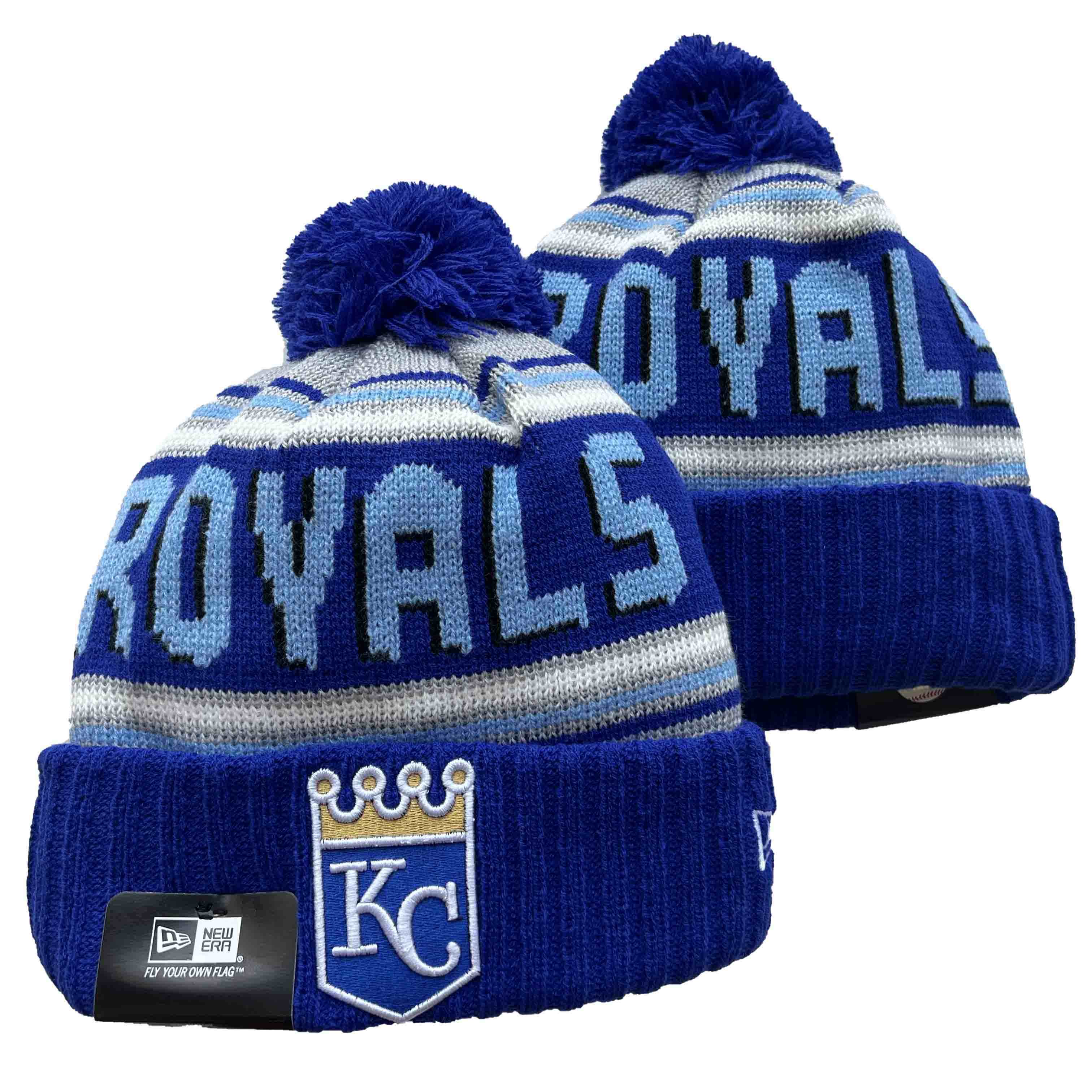 Kansas City Royals knit hat YD1