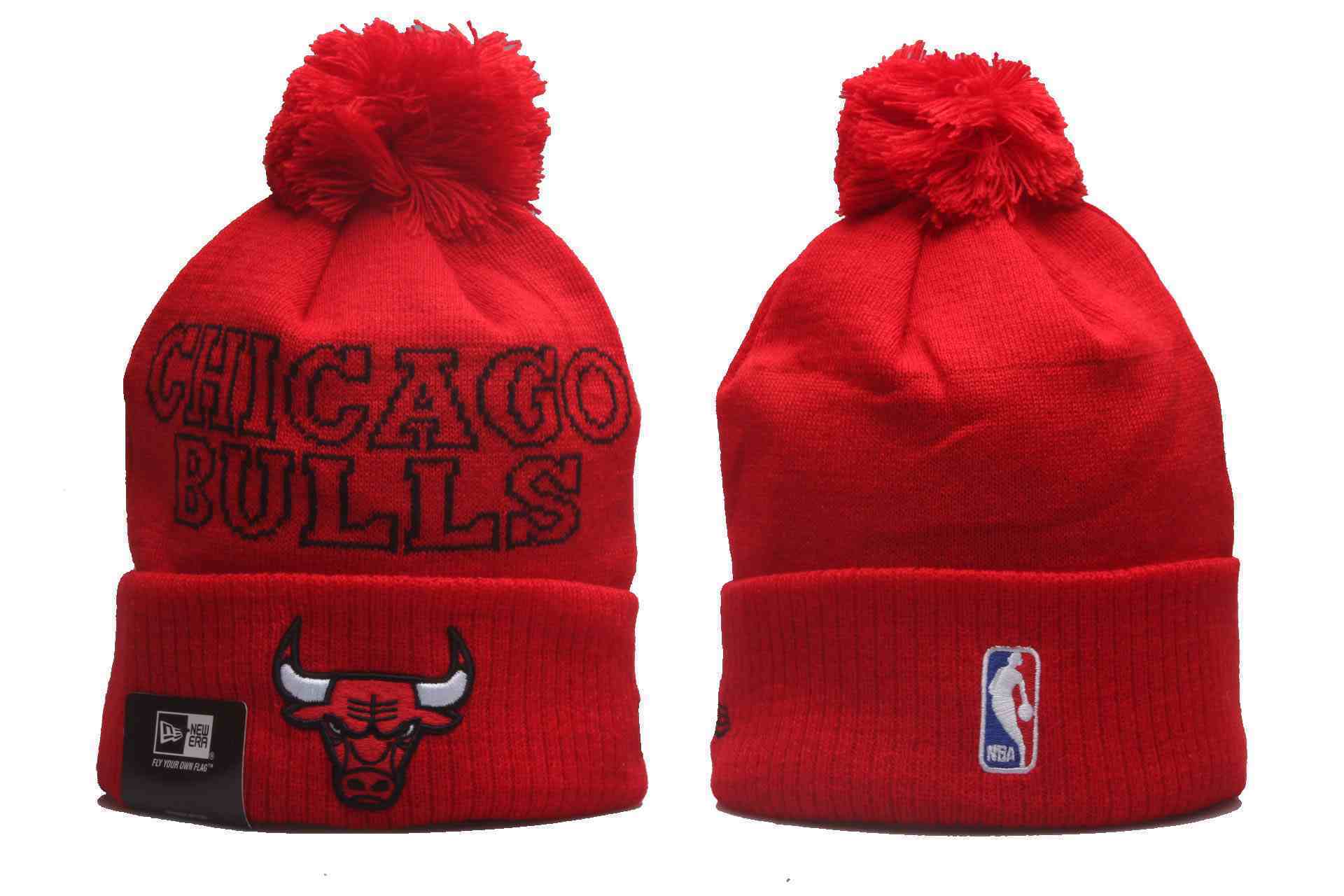 Chicago Bulls knit hat YP1