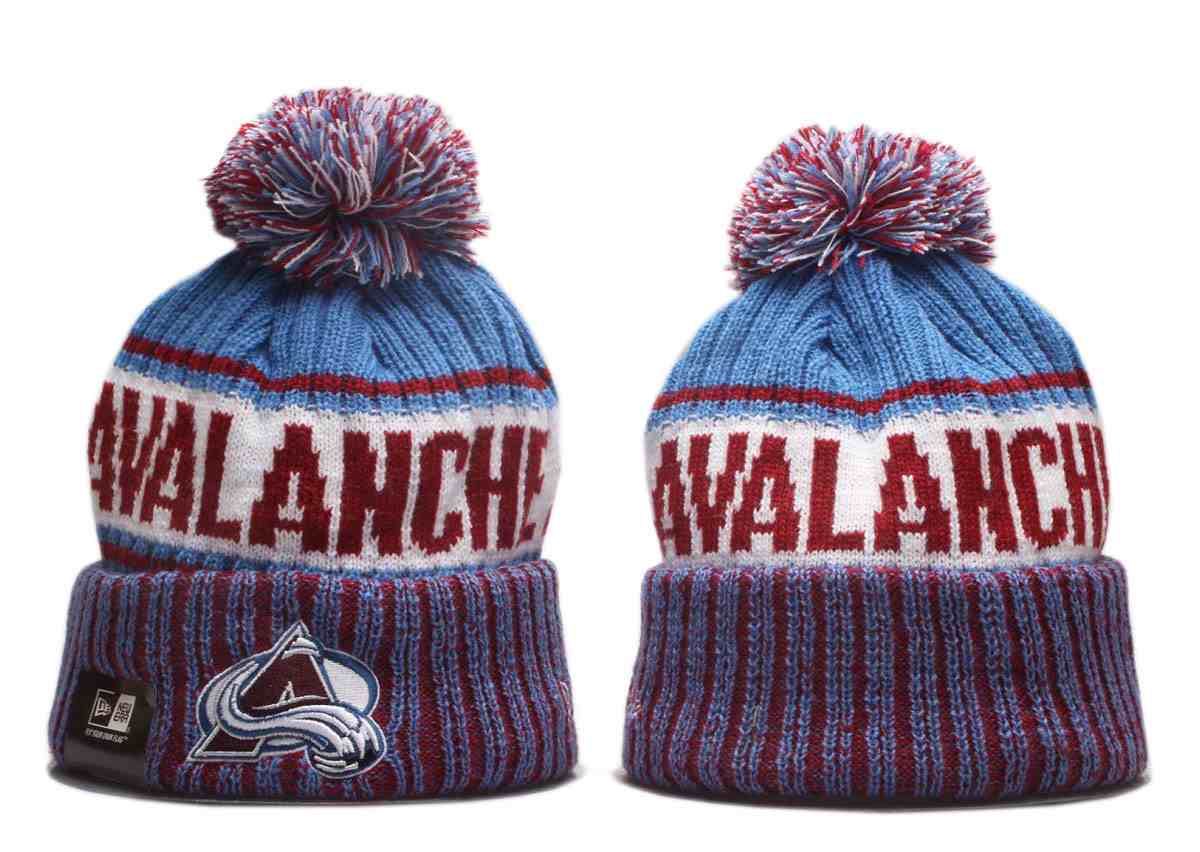 Colorado Avalanche knit hat YP