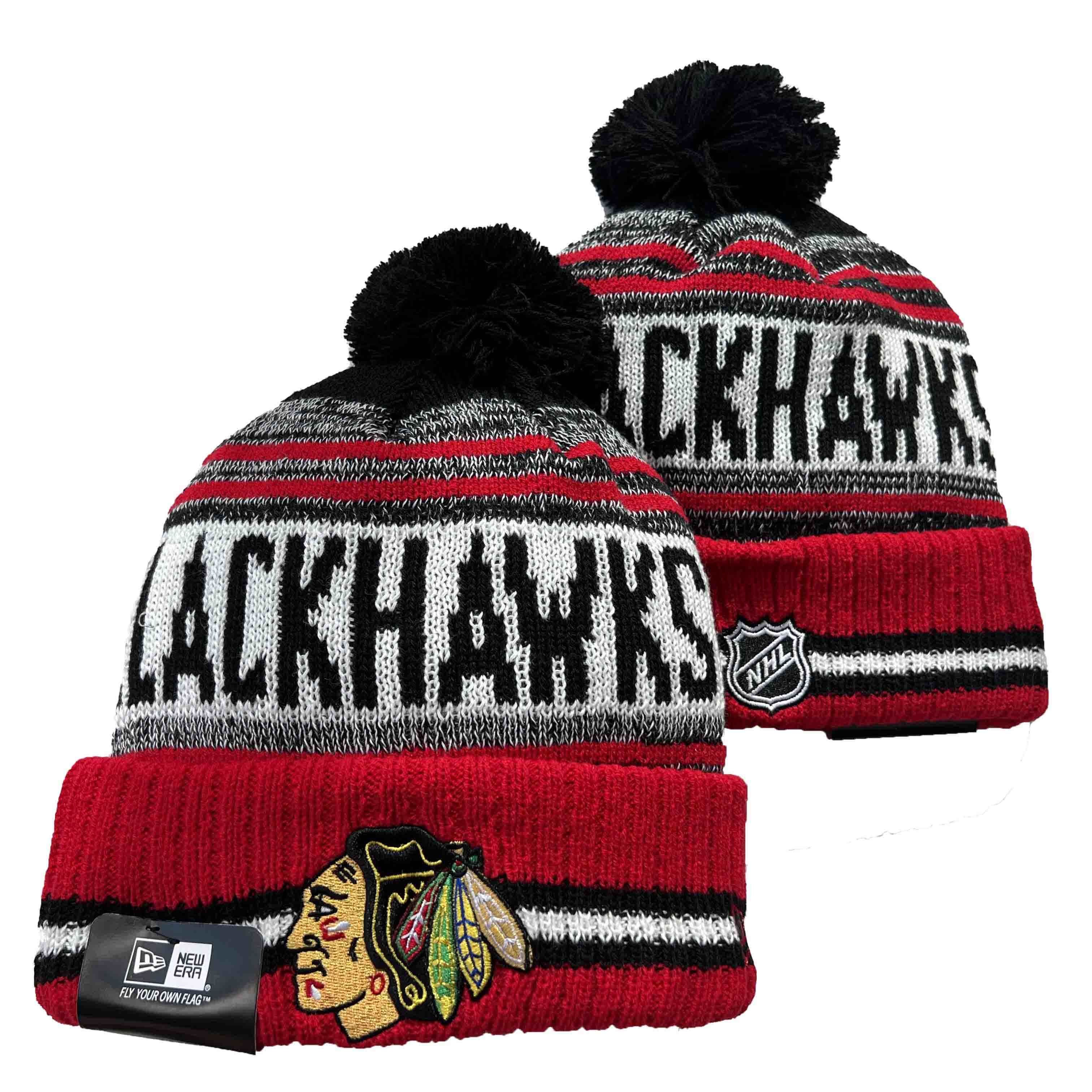 CHICAGO BLACKHAWKS knit hat YD