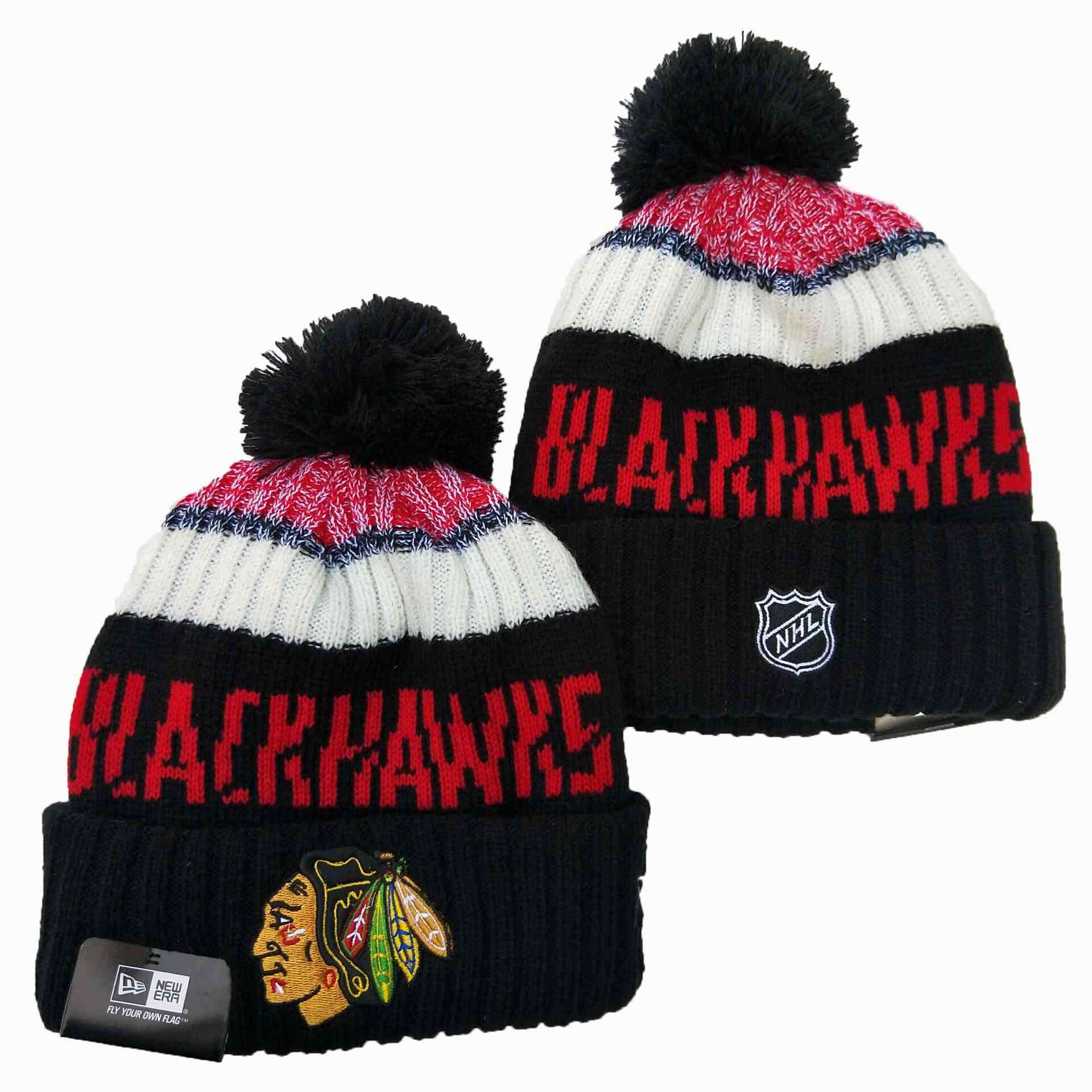 CHICAGO BLACKHAWKS knit hat YD1