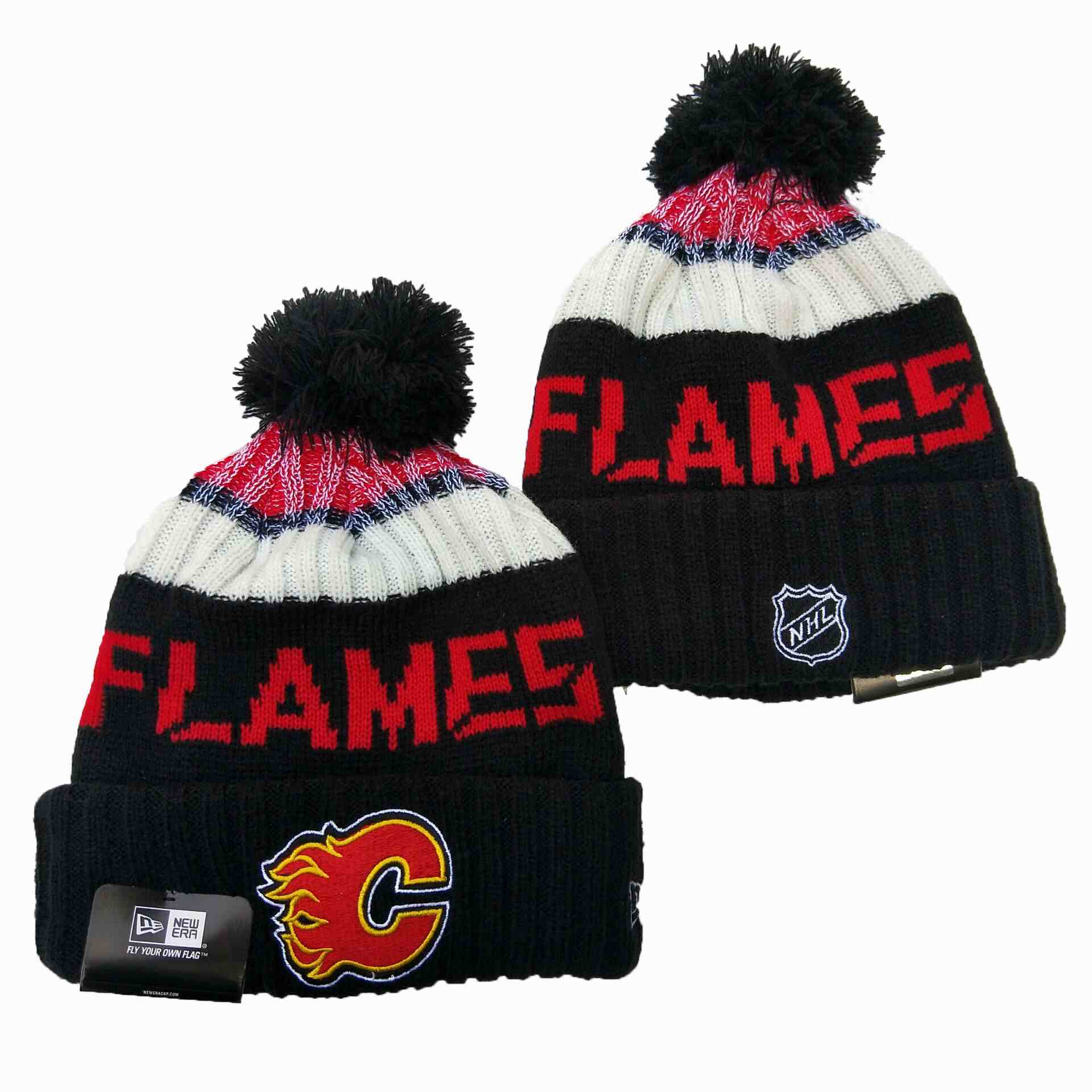Calgary Flames knit hat YD