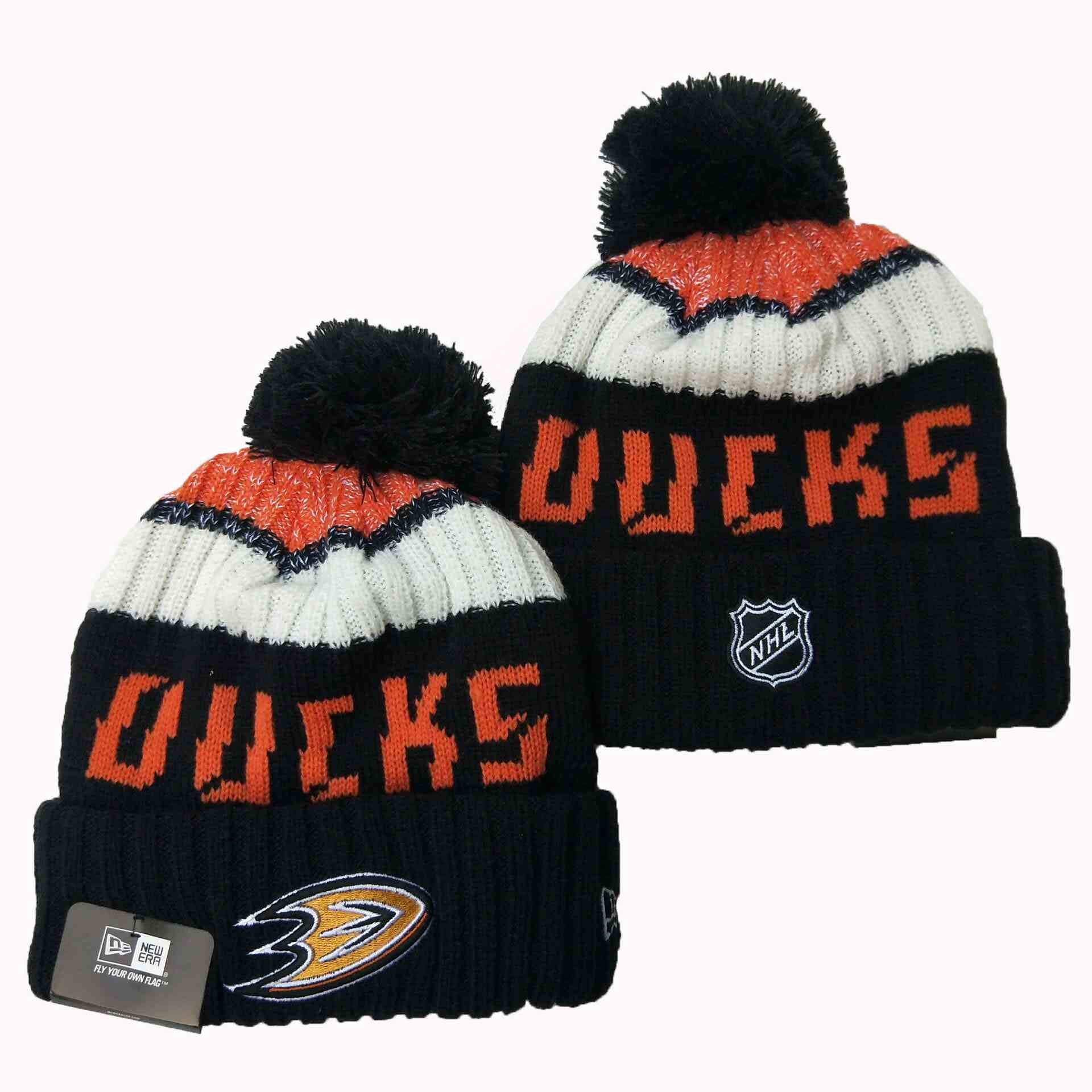 Anaheim Ducks knit hat YD1