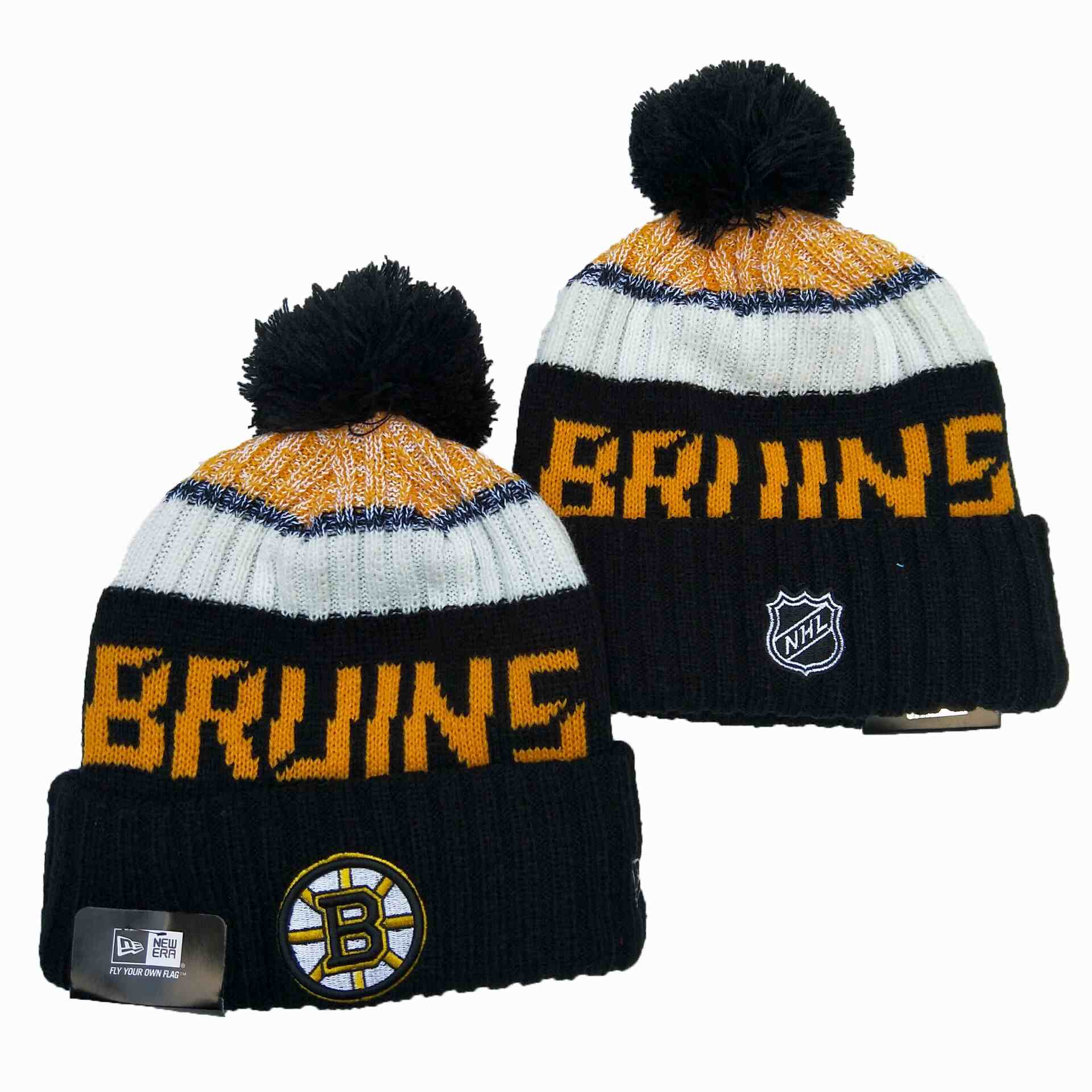 Boston Bruins knit hat YD1