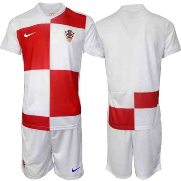 Men's Columbia Custom White Red 2024-25 Home Soccer Jersey Suit