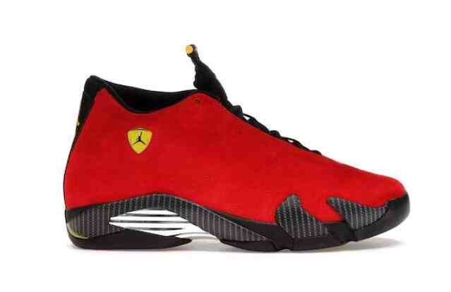 Men's Running Weapon Air Jordan 14 Retro Challenge Red Shoes 016