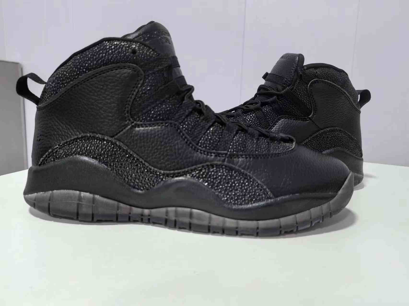 Air Jordan 10 Black Men's shoes us7-us13