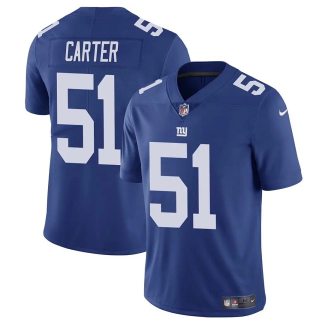 Men's New York Giants #51 Abdul Carter Blue 2025 Vapor Untouchable Limited Stitched Jersey