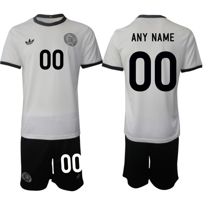 Men's Germany Custom White 2025 Home Soccer