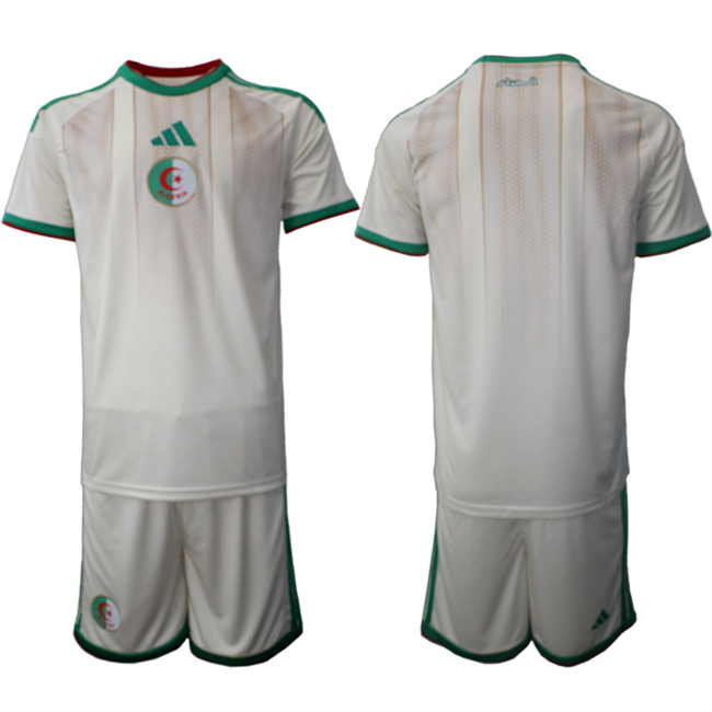 Men's Algeria National Team Custom 2026 World Cup Home Soccer Jersey Suit