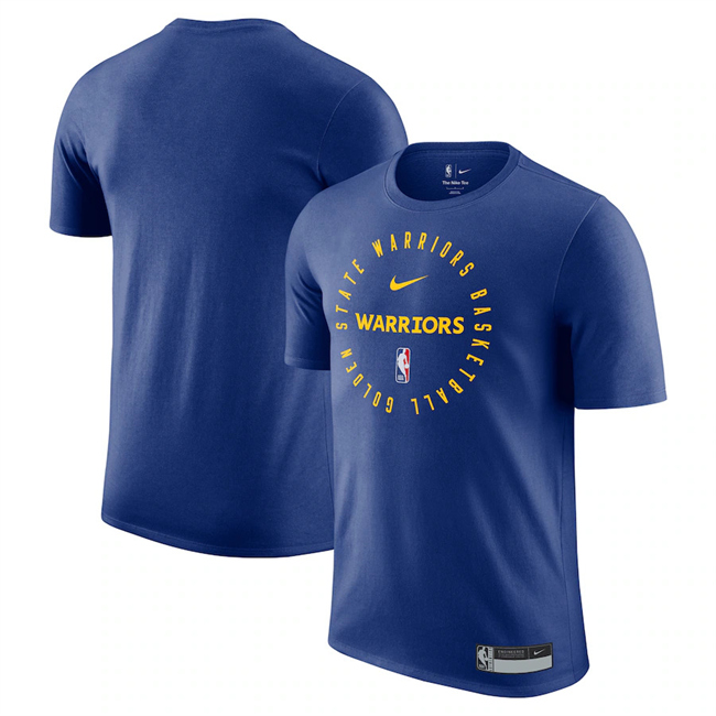 Men's Golden State Warriors Blue 2025 Legend On-Court Practice Performance T-Shirt
