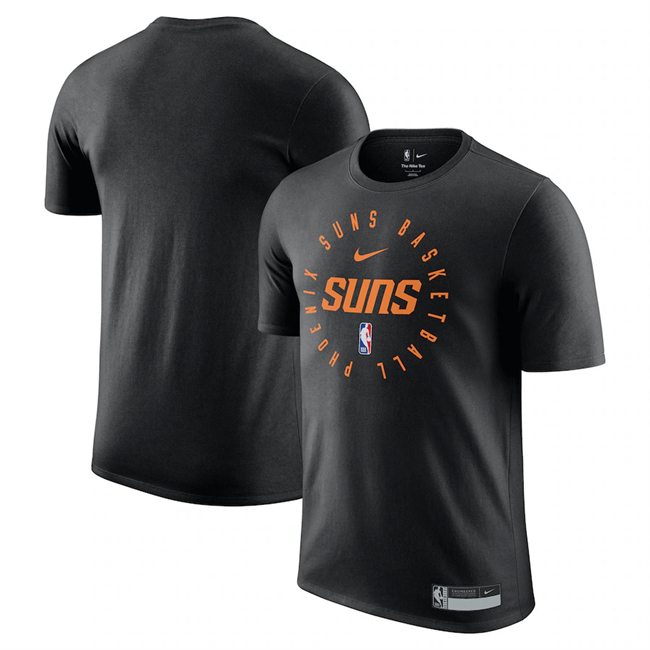 Men's Phoenix Suns Black 2025 Legend On-Court Practice Performance T-Shirt