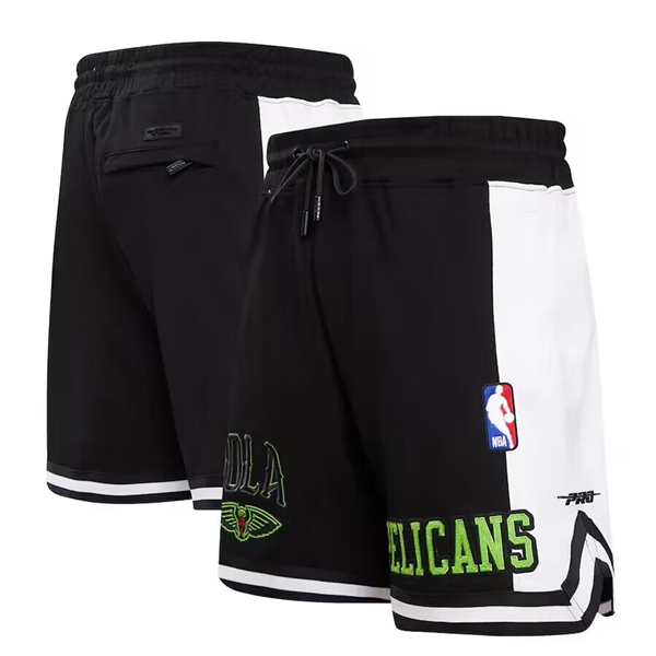 Men's New Orleans Pelicans Black 2024 City Edition DK Shorts(Run Small)