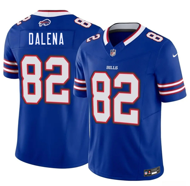 Men's Buffalo Bills #82 Mac Dalena Blue 2026 F.U.S.E. Vapor Untouchable Limited Stitched Football Jersey
